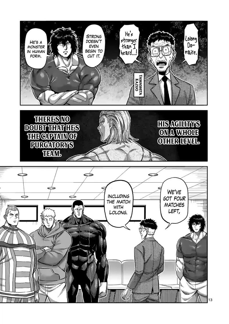 Kengan Omega Chapter 109 — page 13