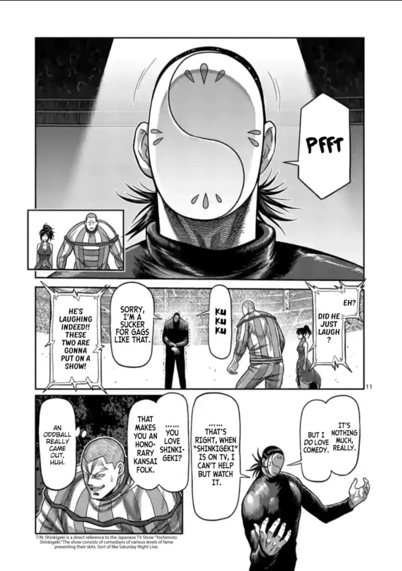 Kengan Omega Chapter 115 — page 11