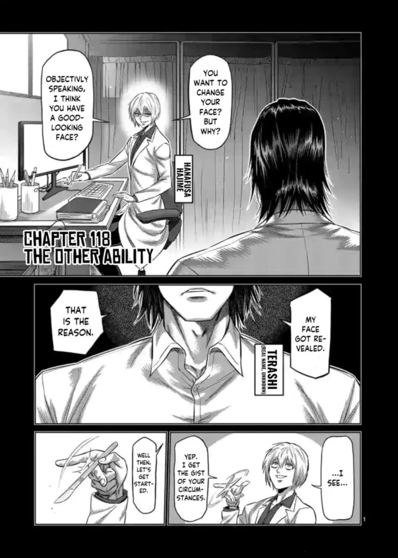 Kengan Omega Chapter 118 — page 1