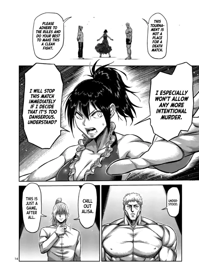 Kengan Omega Chapter 120 — page 14