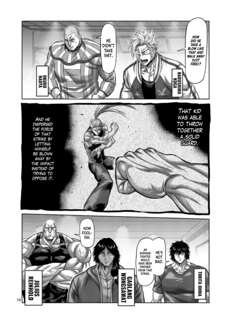 Kengan Omega Chapter 121 — page 10