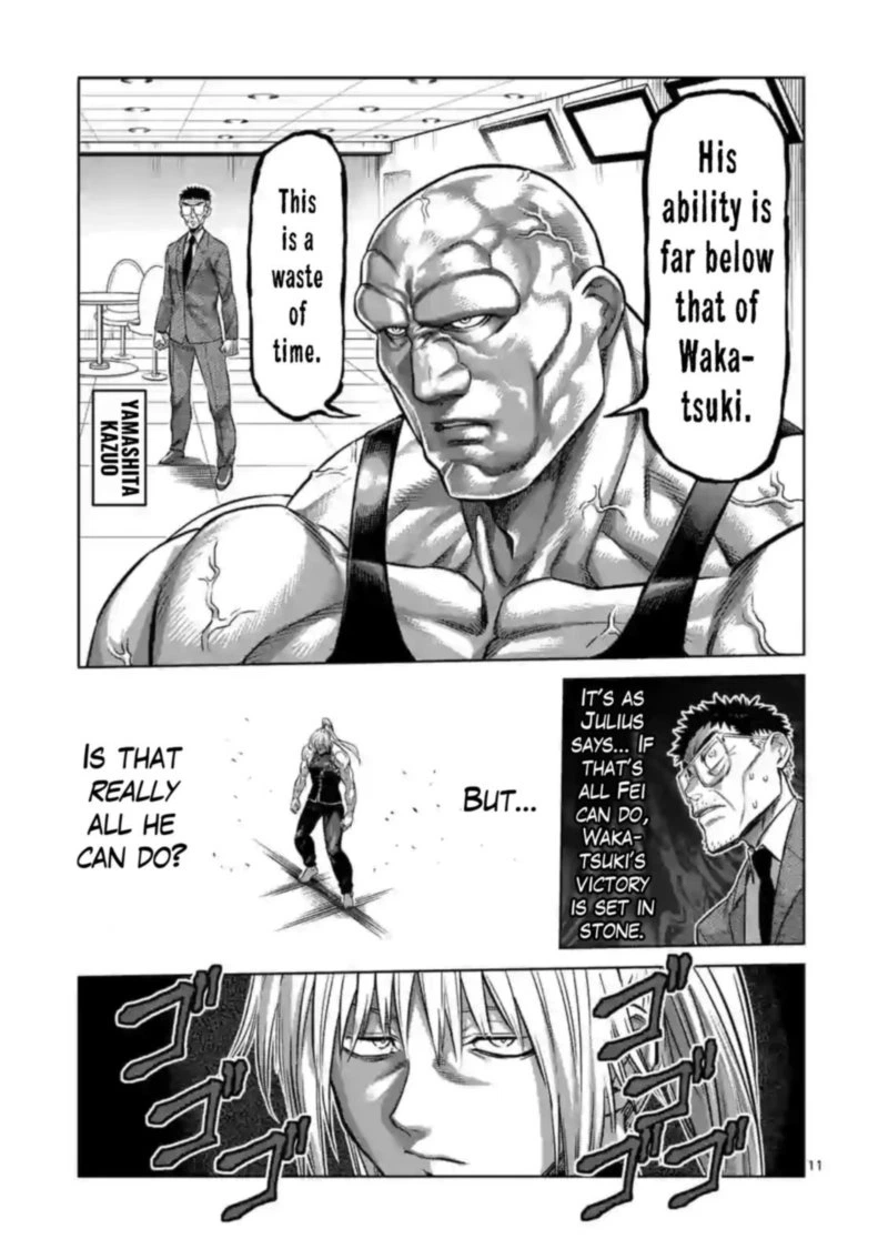 Kengan Omega Chapter 121 — page 11