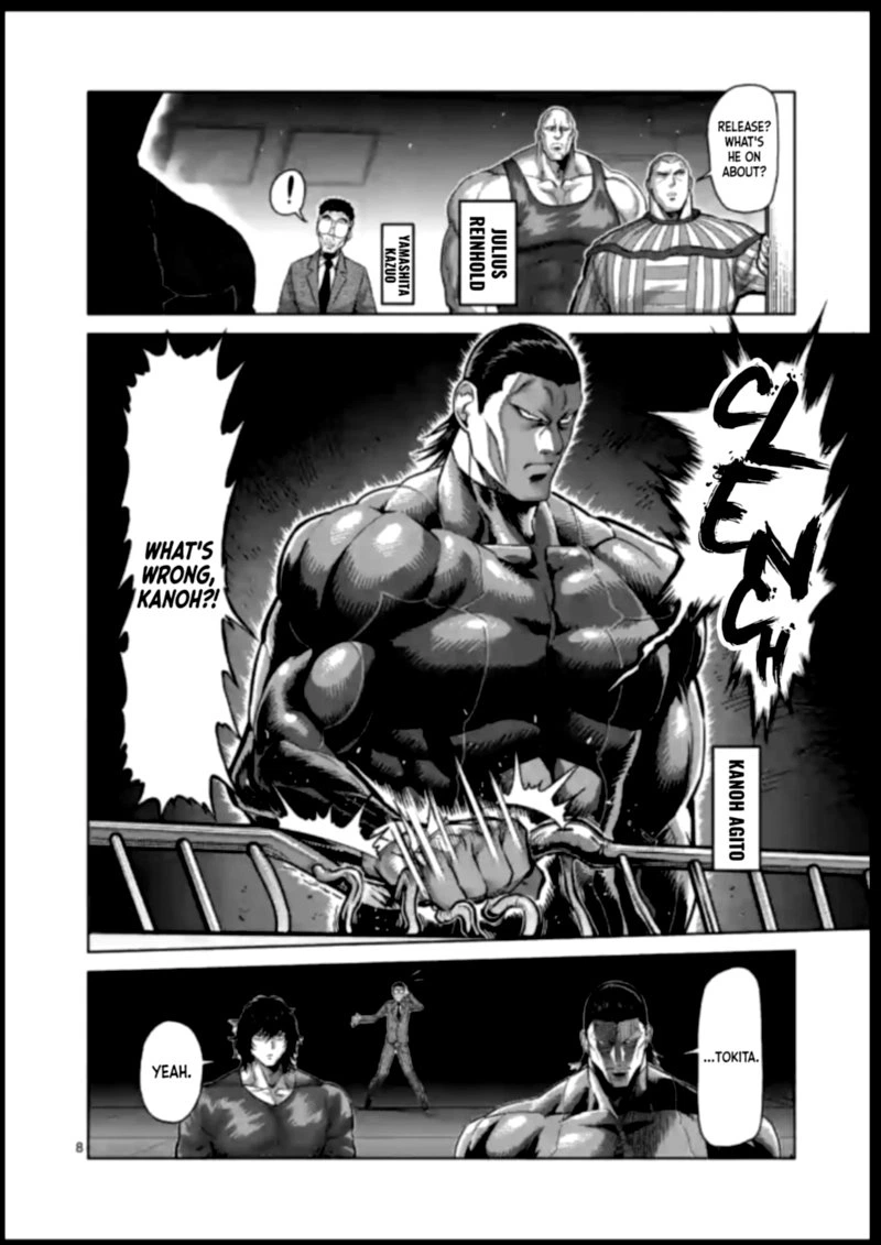 Kengan Omega Chapter 122 — page 8