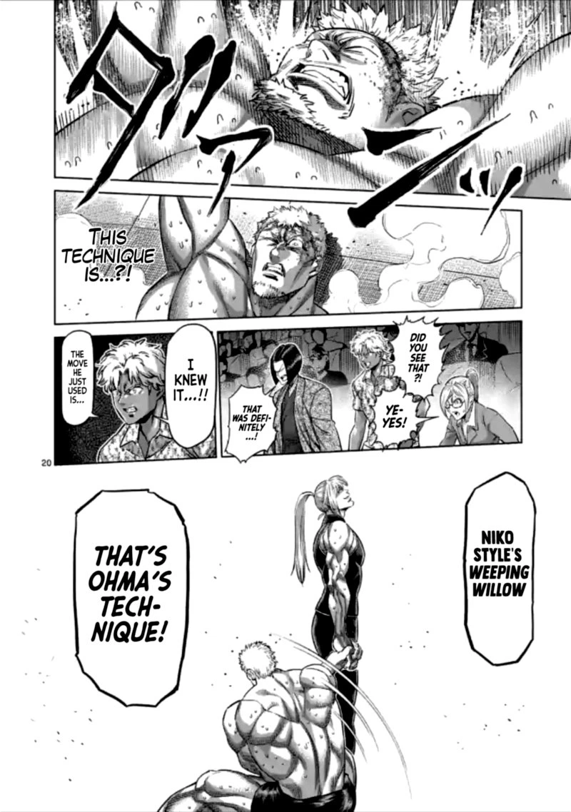 Kengan Omega Chapter 122 — page 20