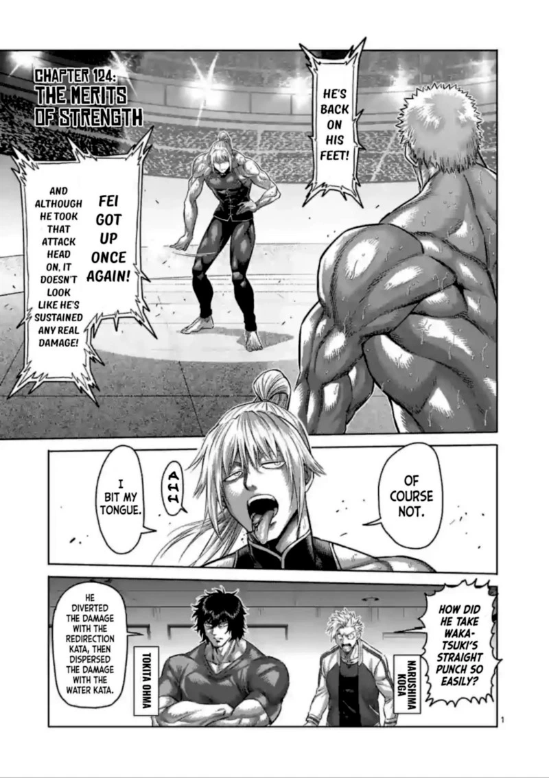 Kengan Omega Chapter 124 — page 1