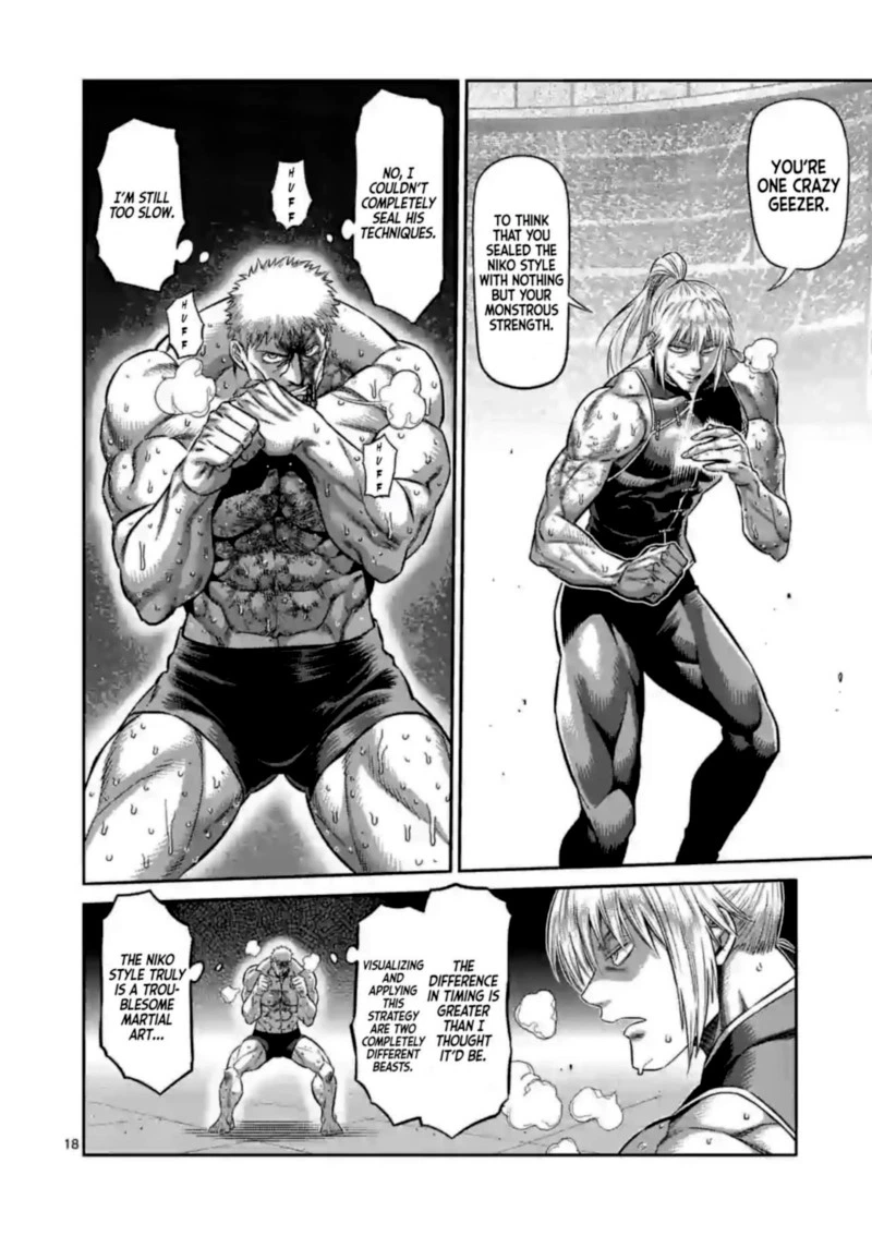 Kengan Omega Chapter 124 — page 18