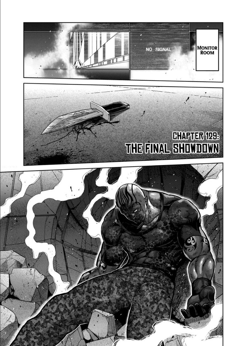 Kengan Omega Chapter 129 — page 1