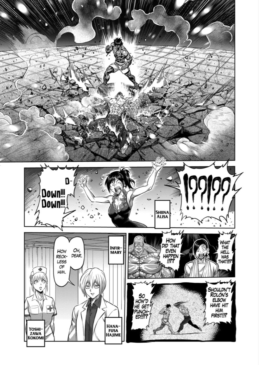 Kengan Omega Chapter 136 — page 15