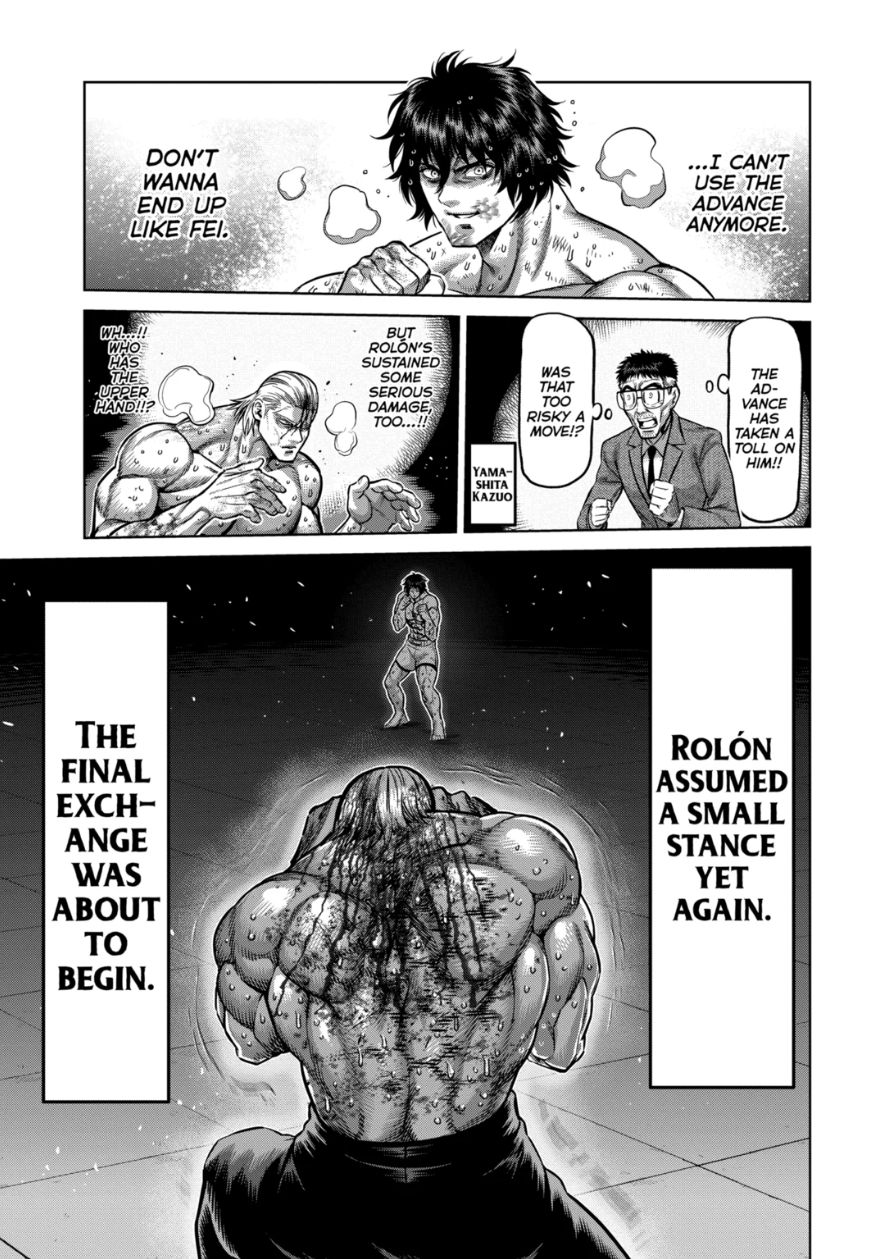 Kengan Omega Chapter 136 — page 21