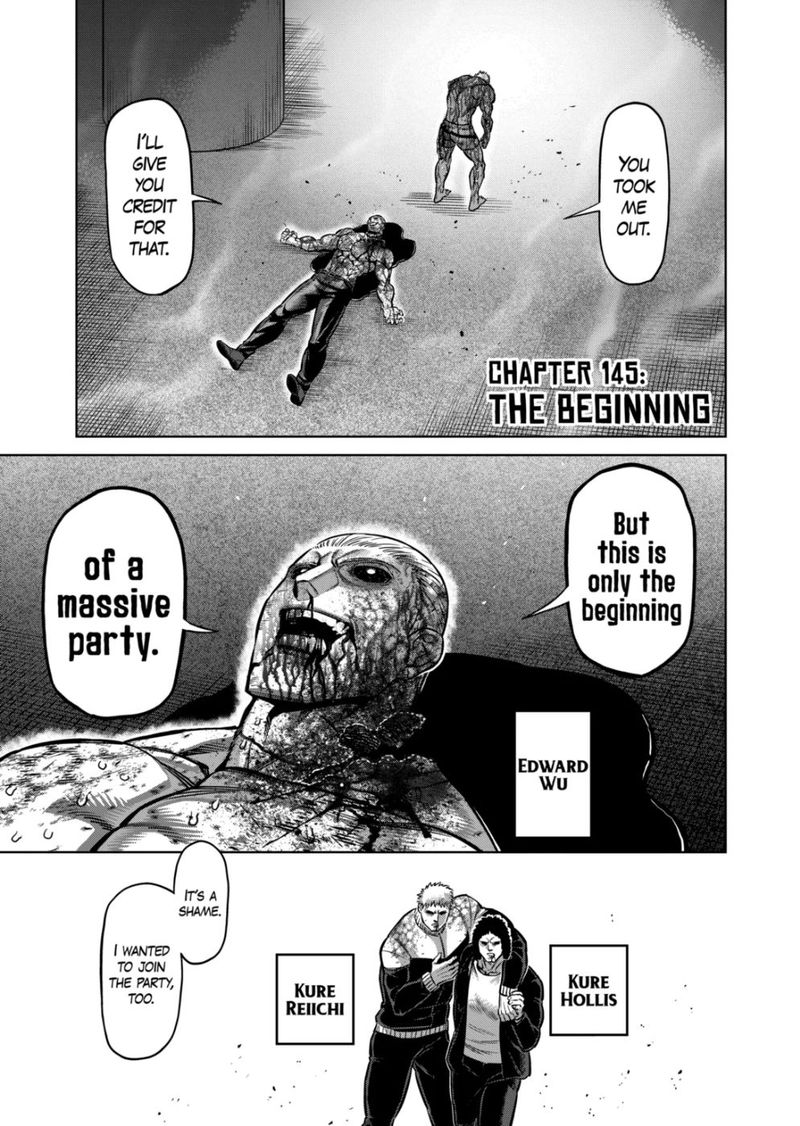 Kengan Omega Chapter 145 — page 1