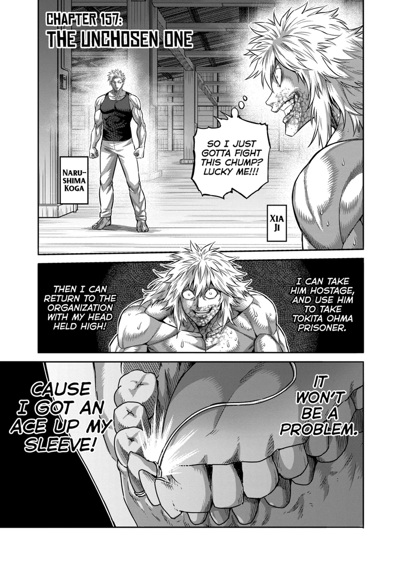 Kengan Omega Chapter 157 — page 1