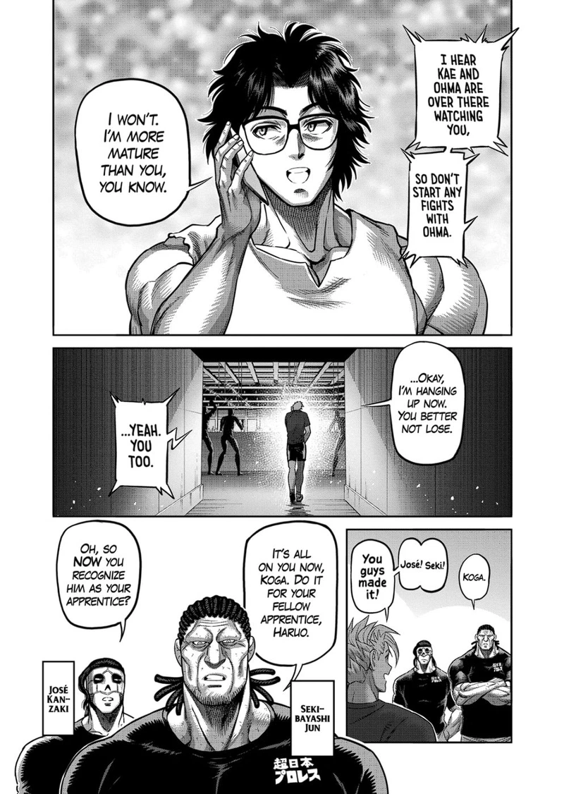 Kengan Omega Chapter 165 — page 11