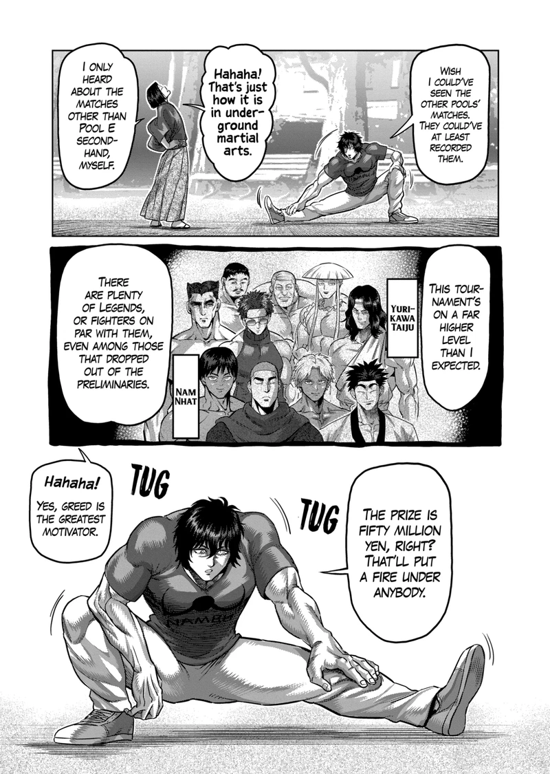 Kengan Omega Chapter 167 — page 9