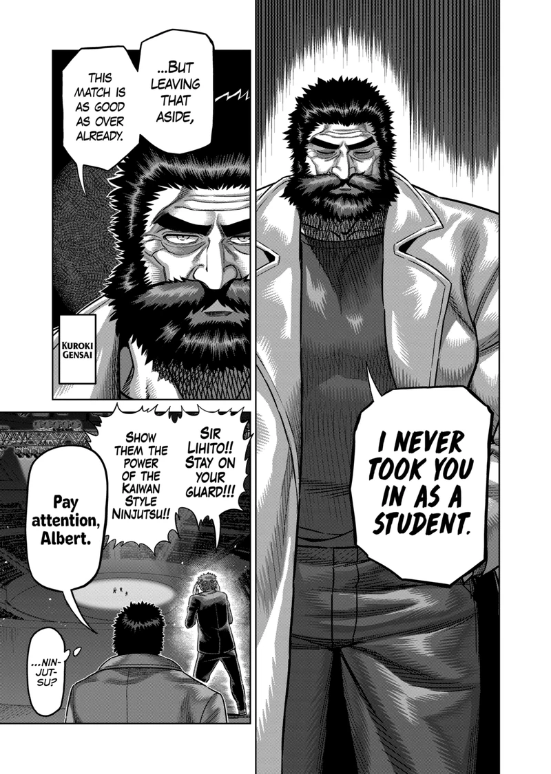 Kengan Omega Chapter 174 — page 9