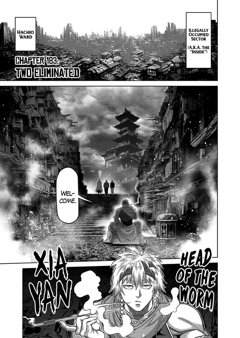 Kengan Omega Chapter 183 — page 1
