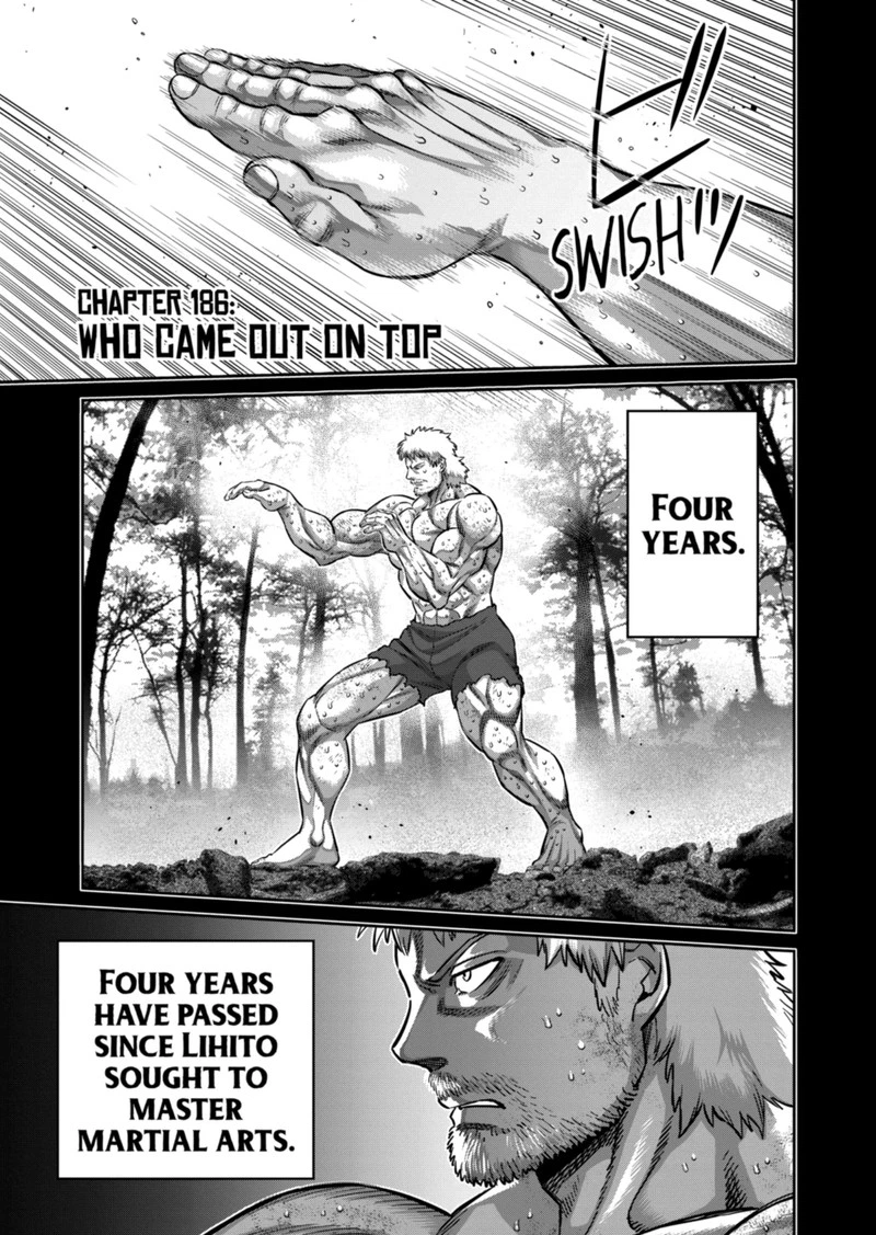 Kengan Omega Chapter 186 — page 1