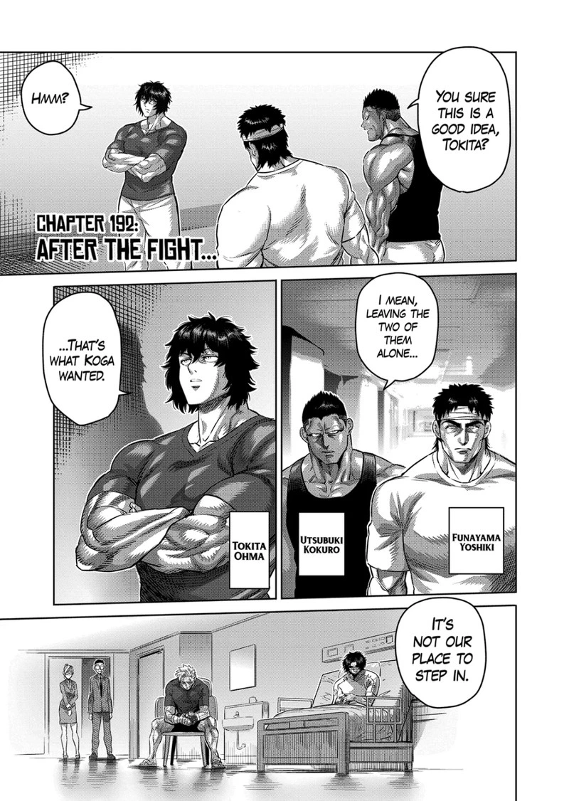 Kengan Omega Chapter 192 — page 1