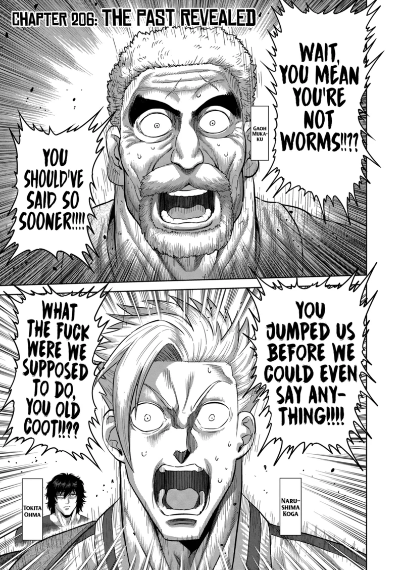 Kengan Omega Chapter 206 — page 1
