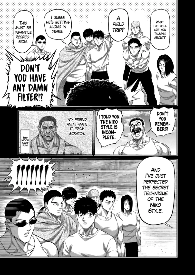 Kengan Omega Chapter 207 — page 15