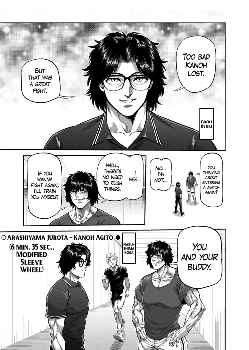 Kengan Omega Chapter 227 — page 22