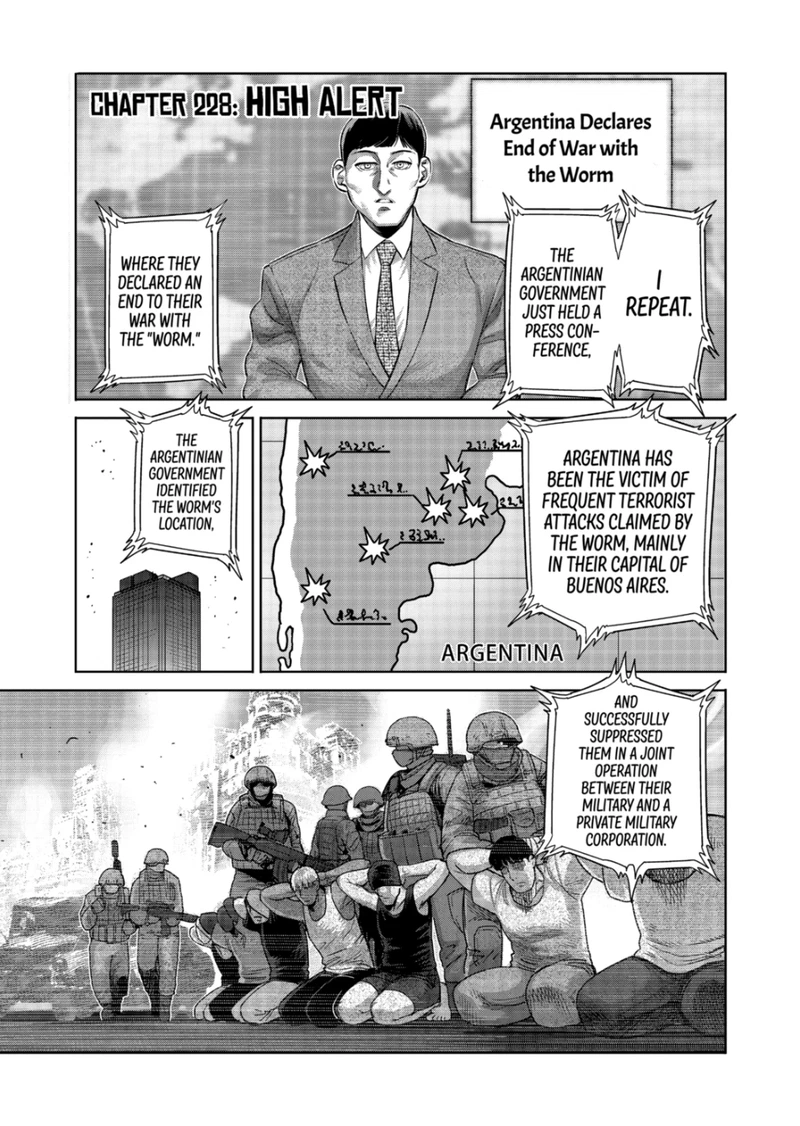 Kengan Omega Chapter 228 — page 1