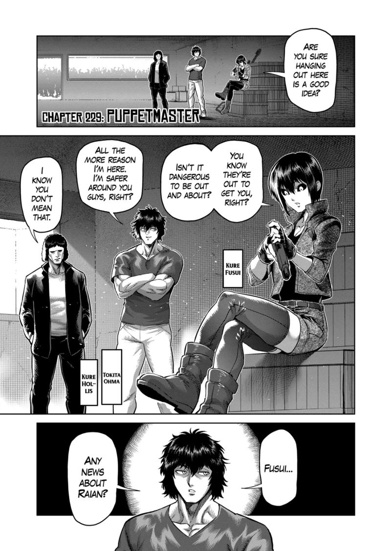 Kengan Omega Chapter 229 — page 1