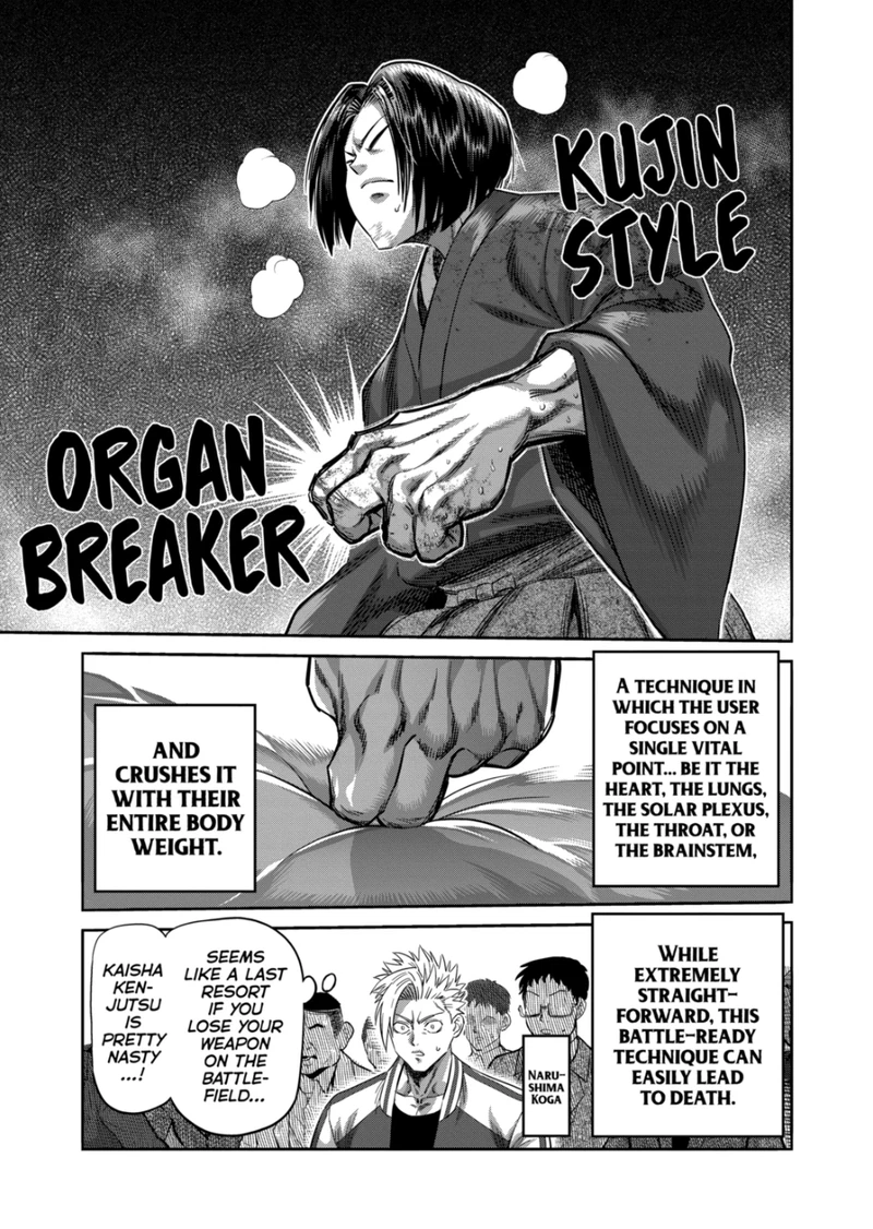 Kengan Omega Chapter 230 — page 11