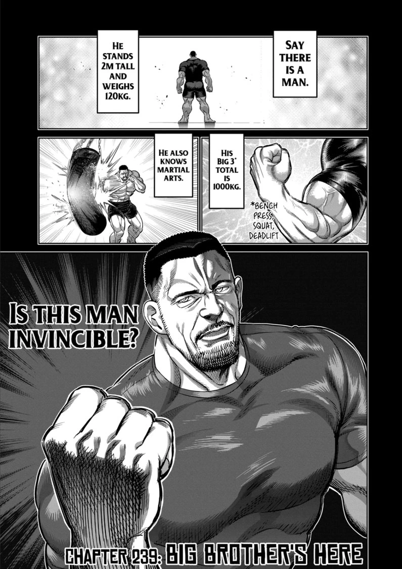 Kengan Omega Chapter 239 — page 1