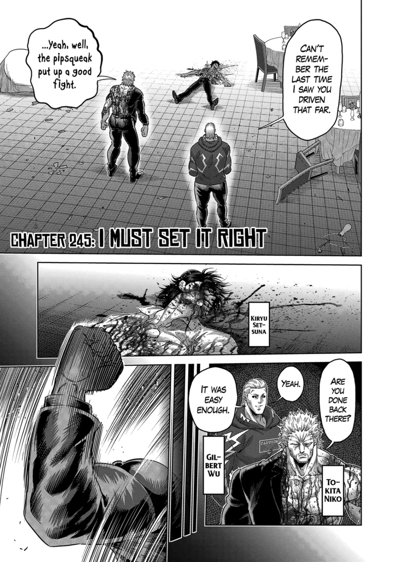 Kengan Omega Chapter 245 — page 1