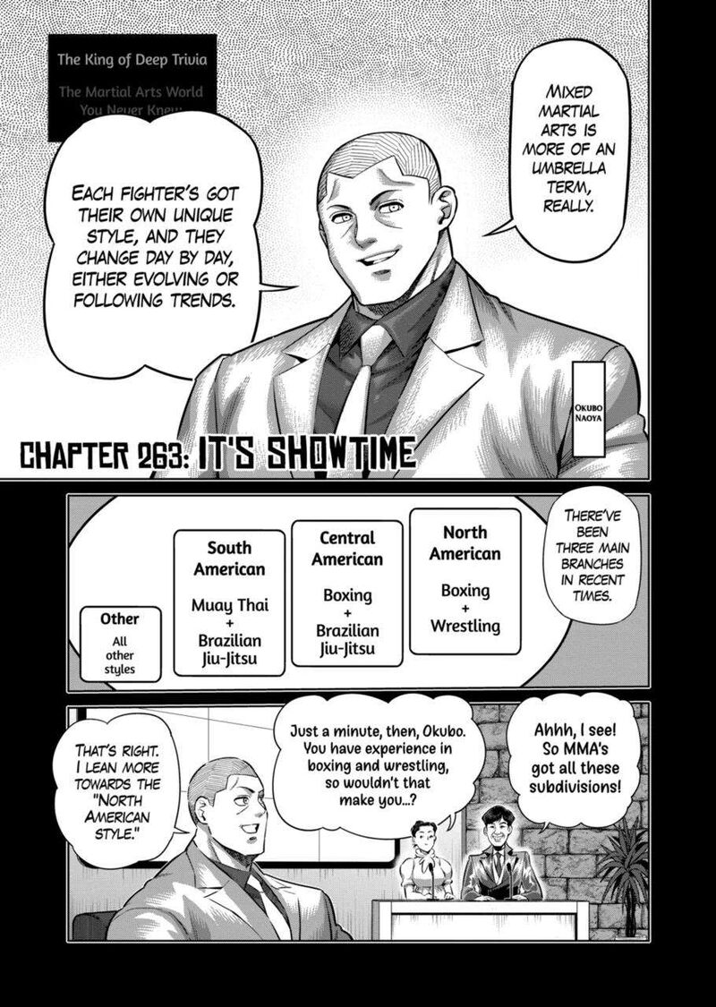Kengan Omega Chapter 263 — page 1