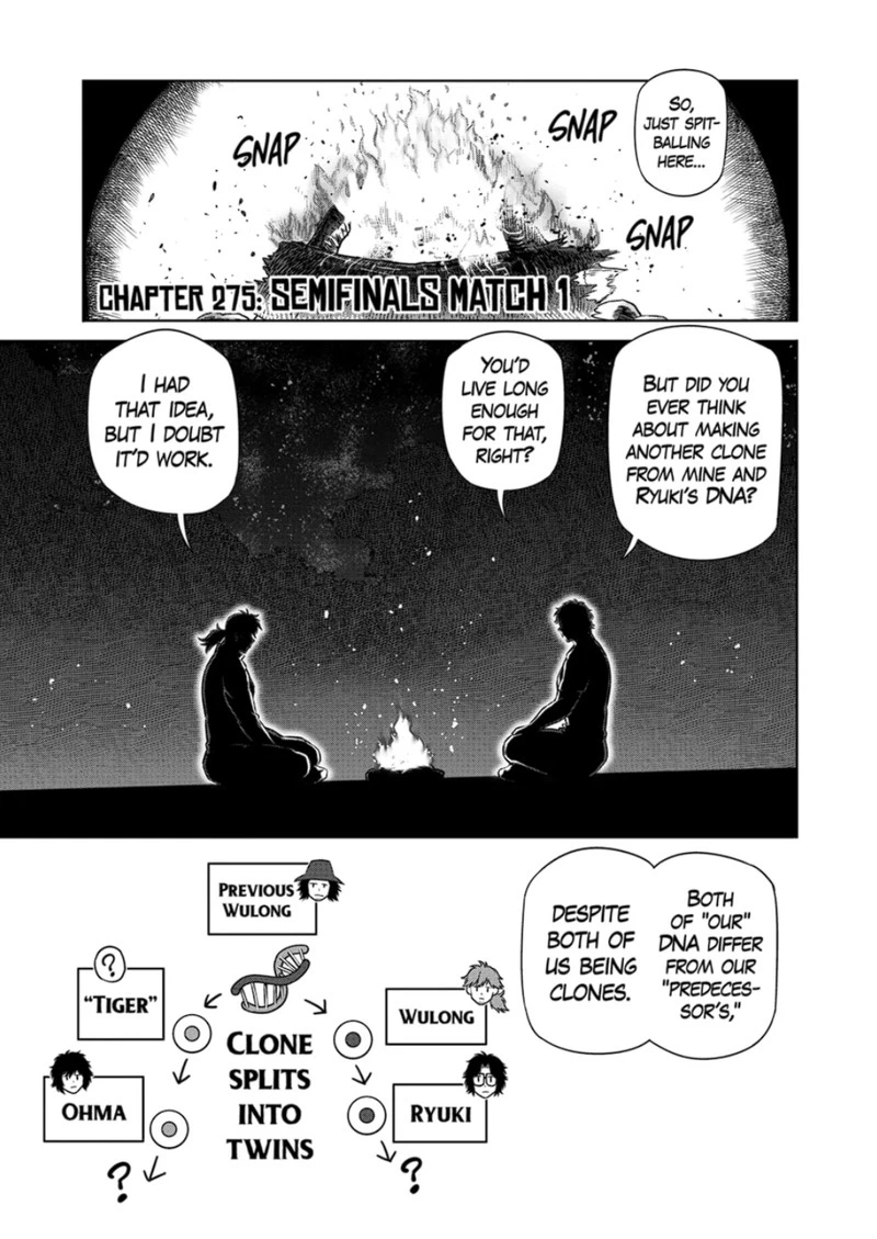 Kengan Omega Chapter 275 — page 1