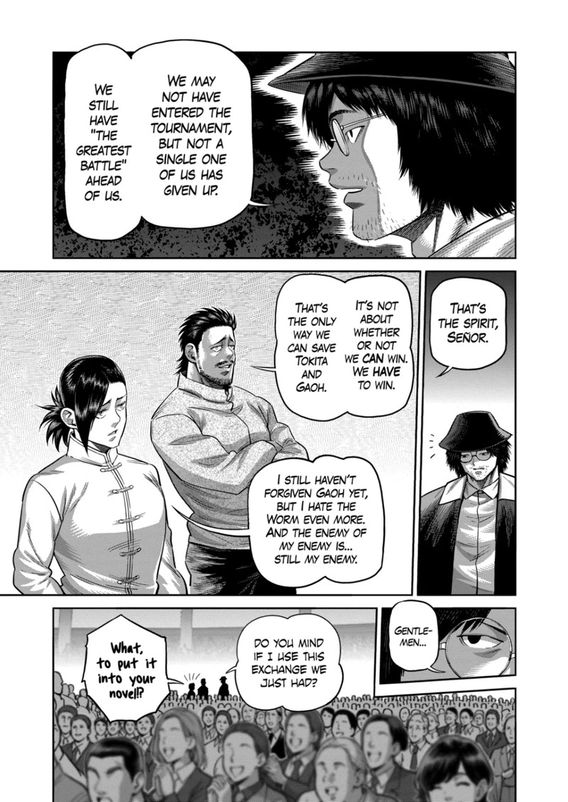 Kengan Omega Chapter 278 — page 5