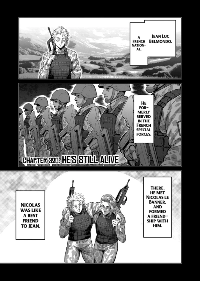 Kengan Omega Chapter 320 — page 1