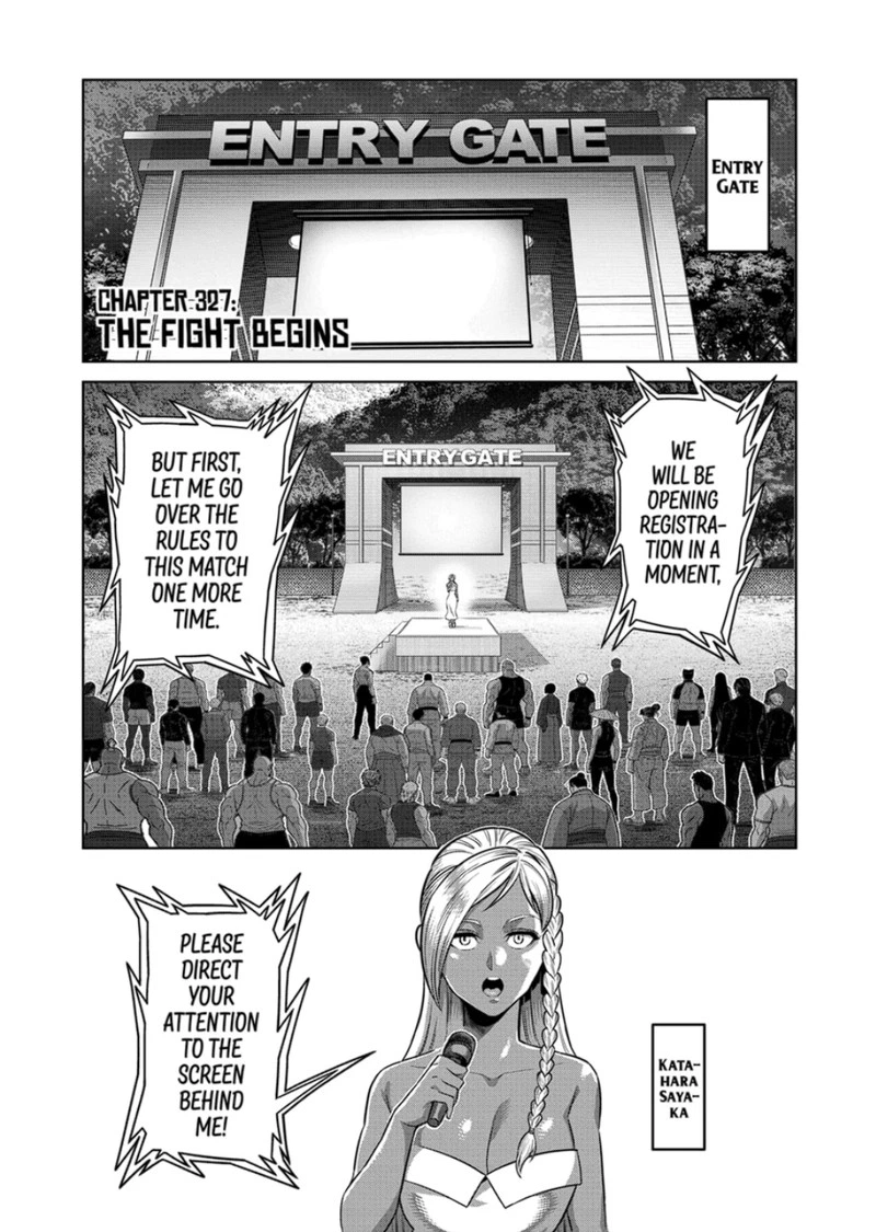 Kengan Omega Chapter 327 — page 1