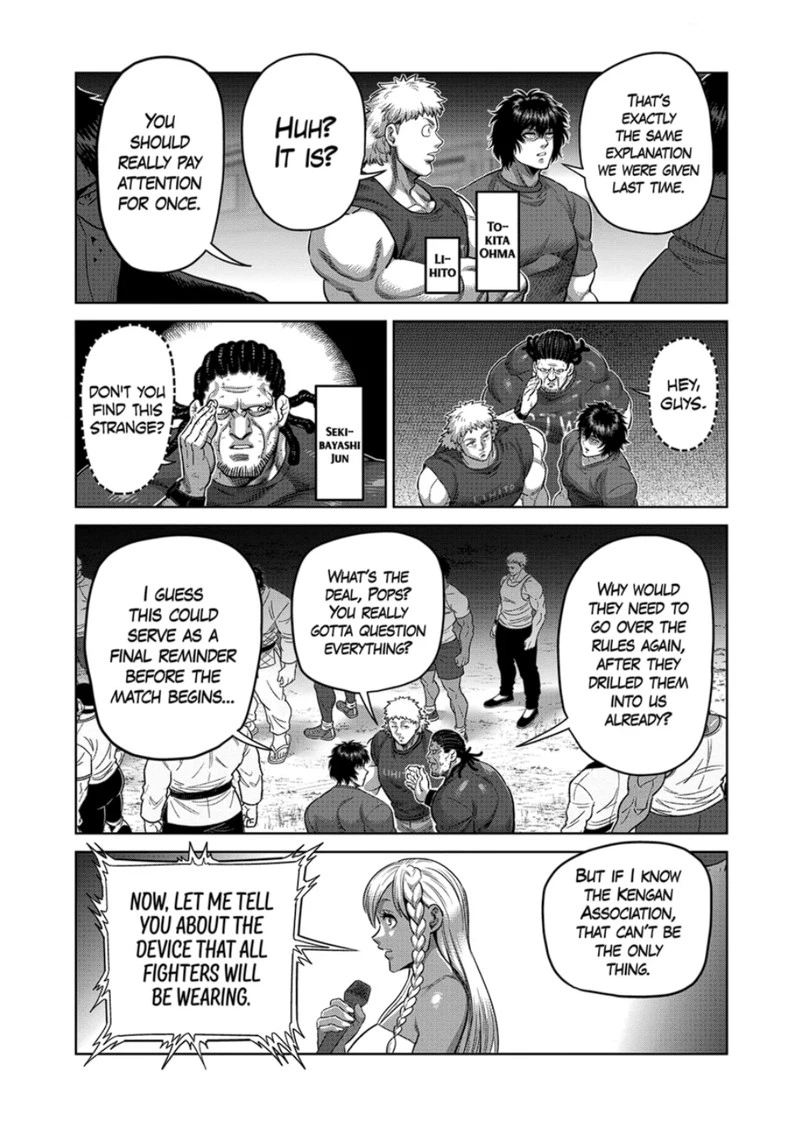 Kengan Omega Chapter 327 — page 3