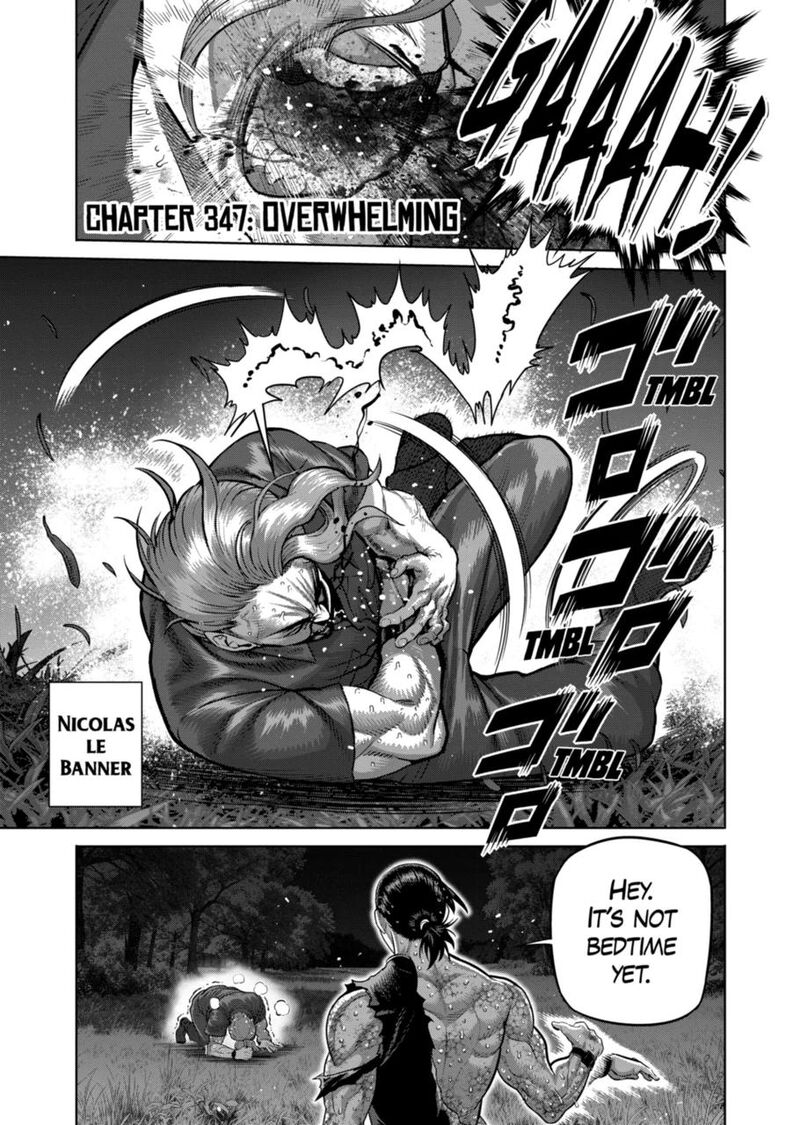 Kengan Omega Chapter 347 — page 1