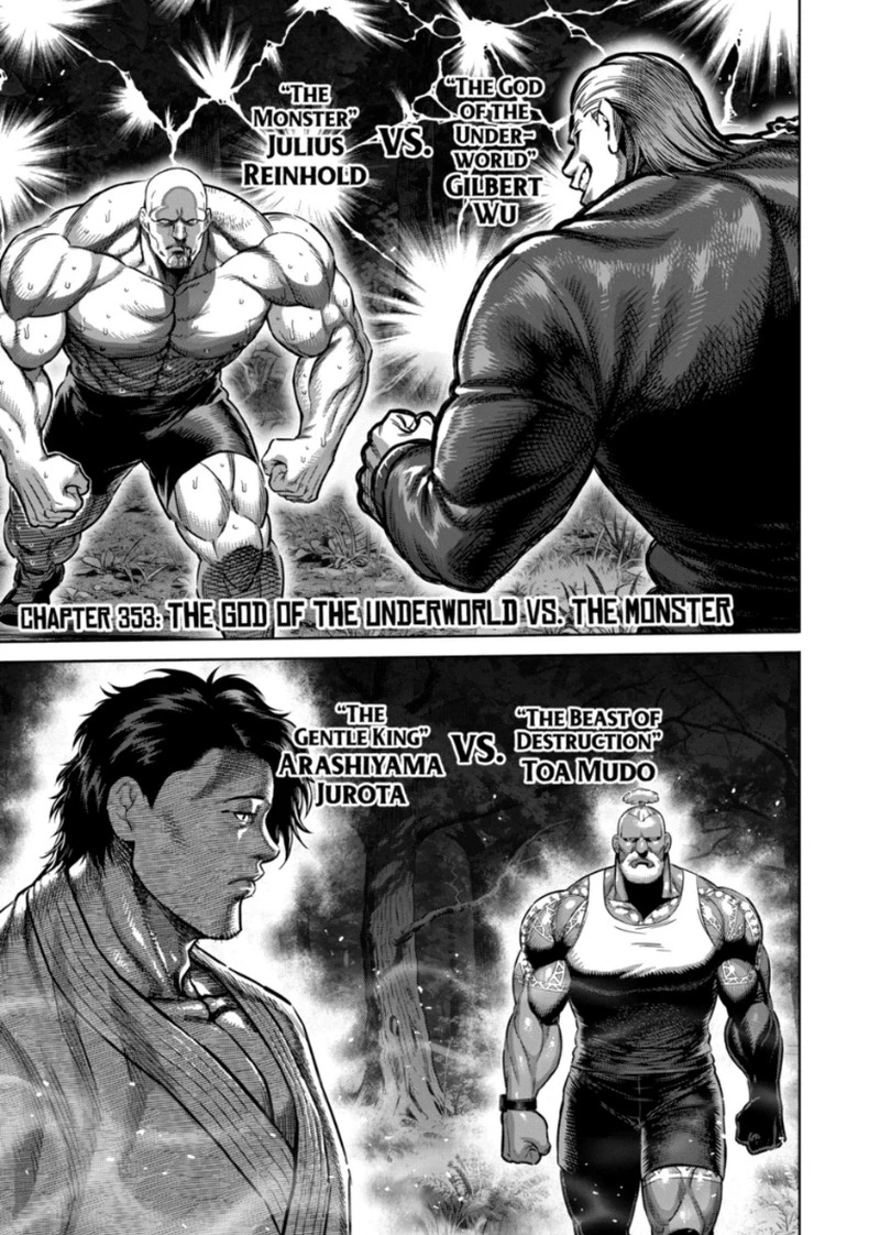 Kengan Omega Chapter 353 — page 1