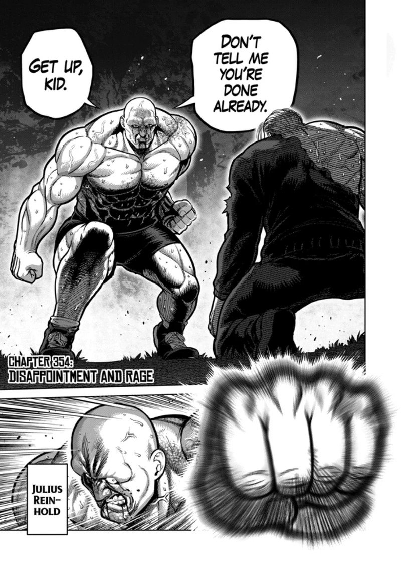 Kengan Omega Chapter 354 — page 1