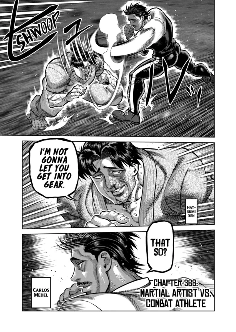 Kengan Omega Chapter 368 — page 1