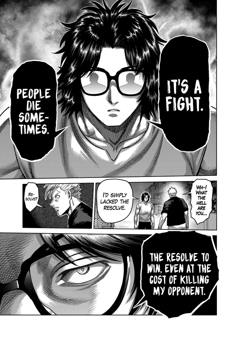 Kengan Omega Chapter 167b — page 8