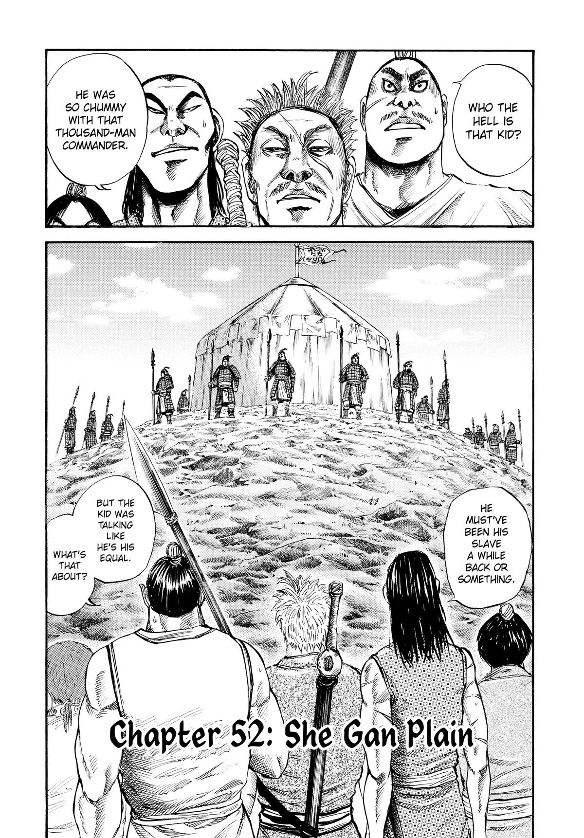 Kingdom Chapter 52 — page 1