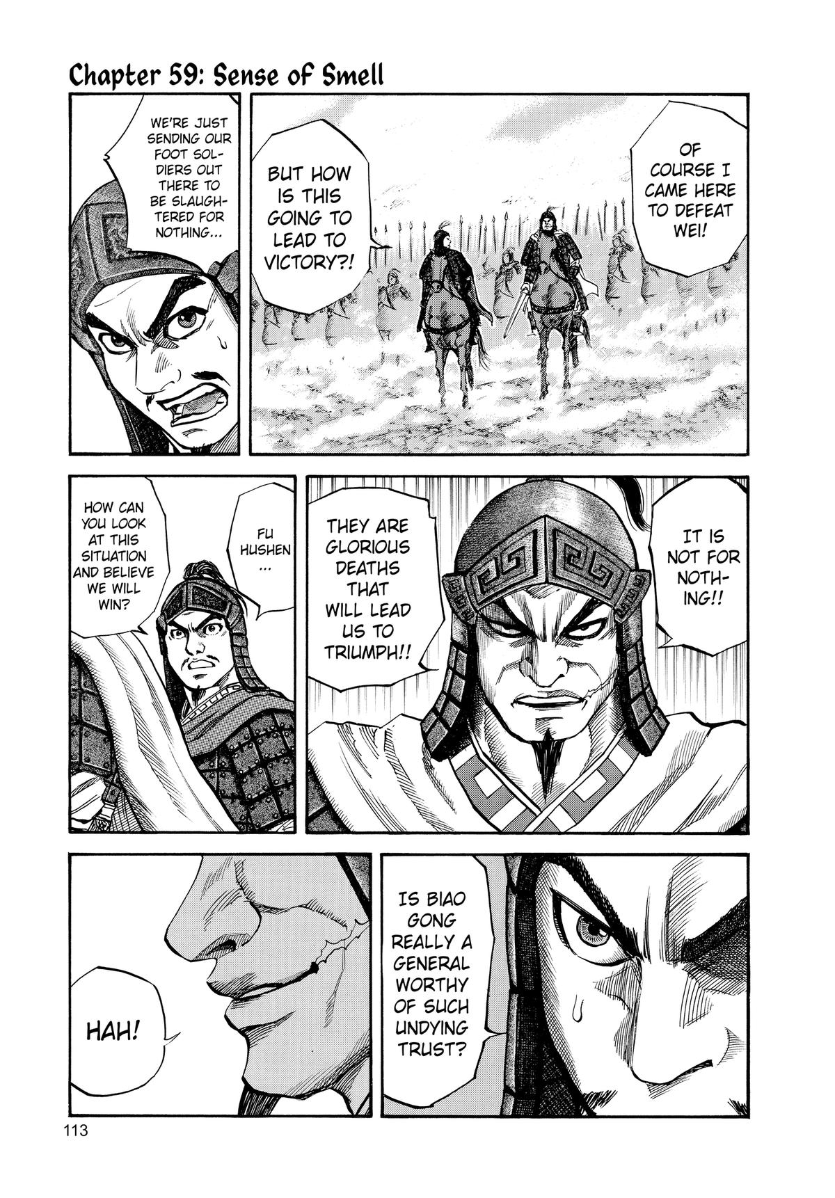 Kingdom Chapter 59 — page 1