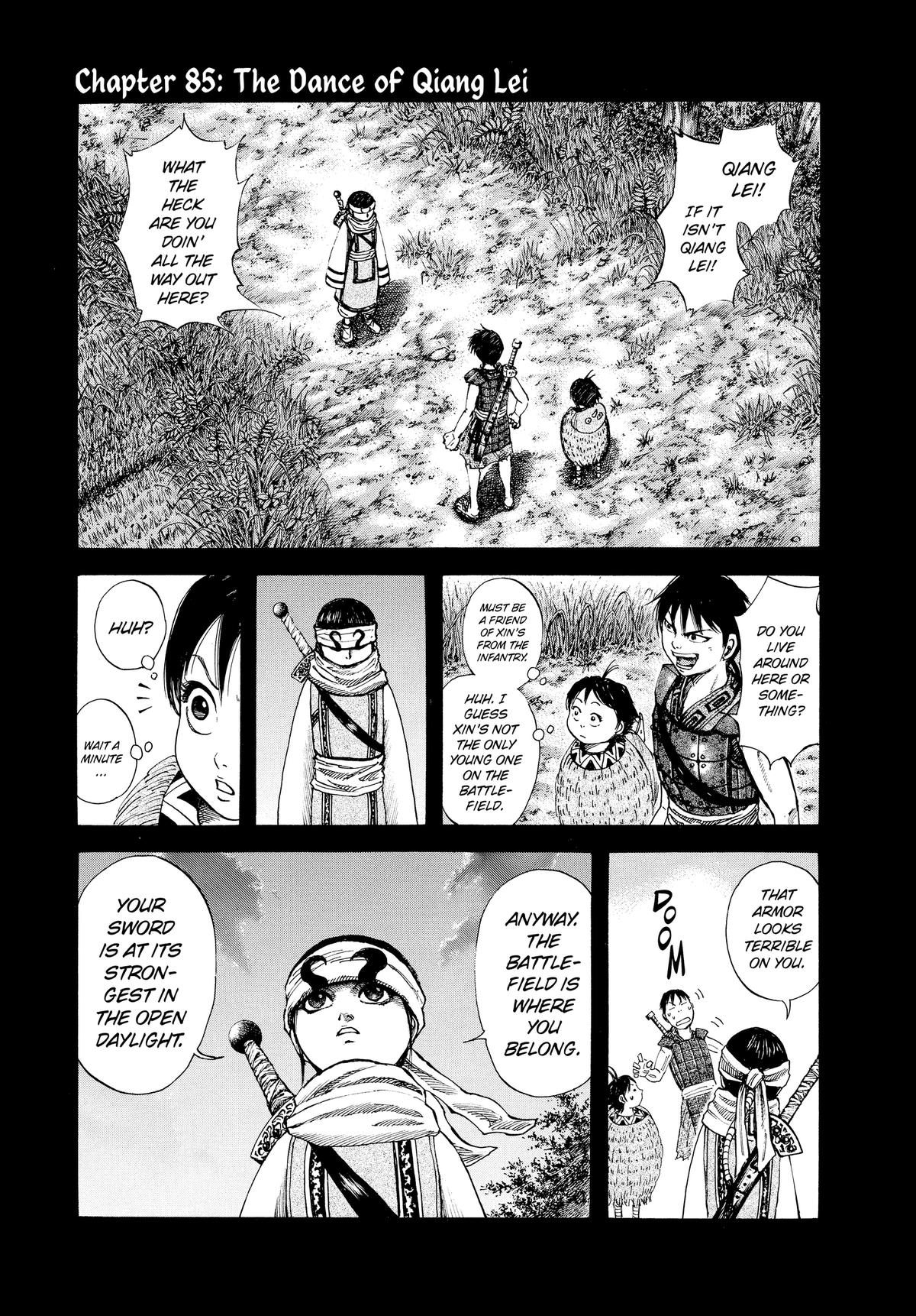 Kingdom Chapter 85 — page 1