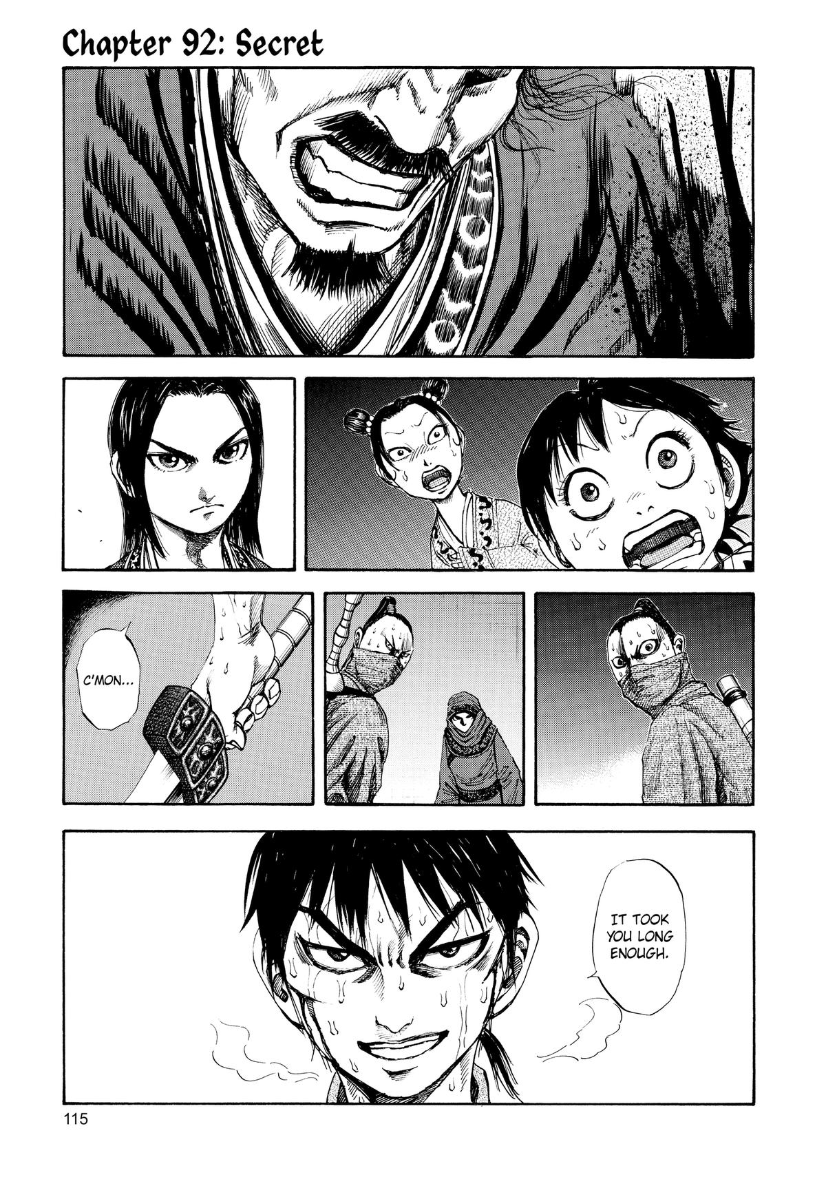 Kingdom Chapter 92 — page 1