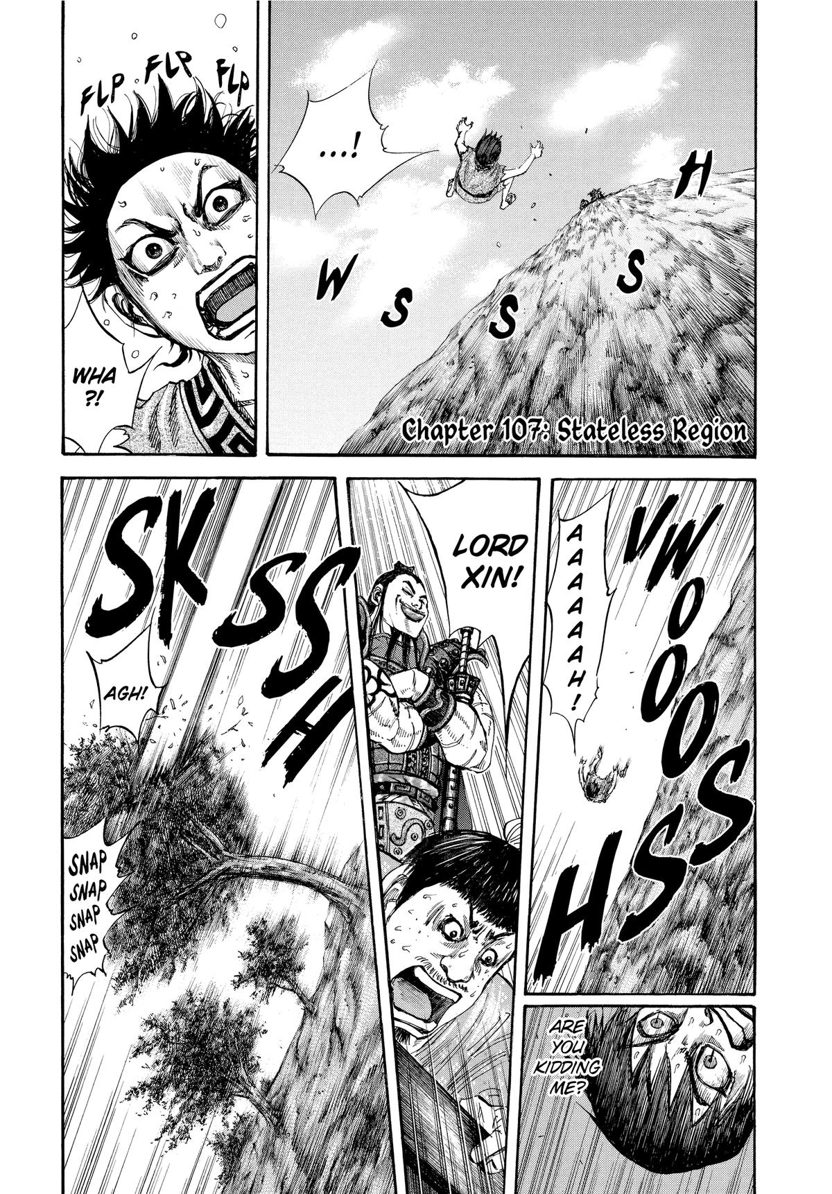 Kingdom Chapter 107 — page 1