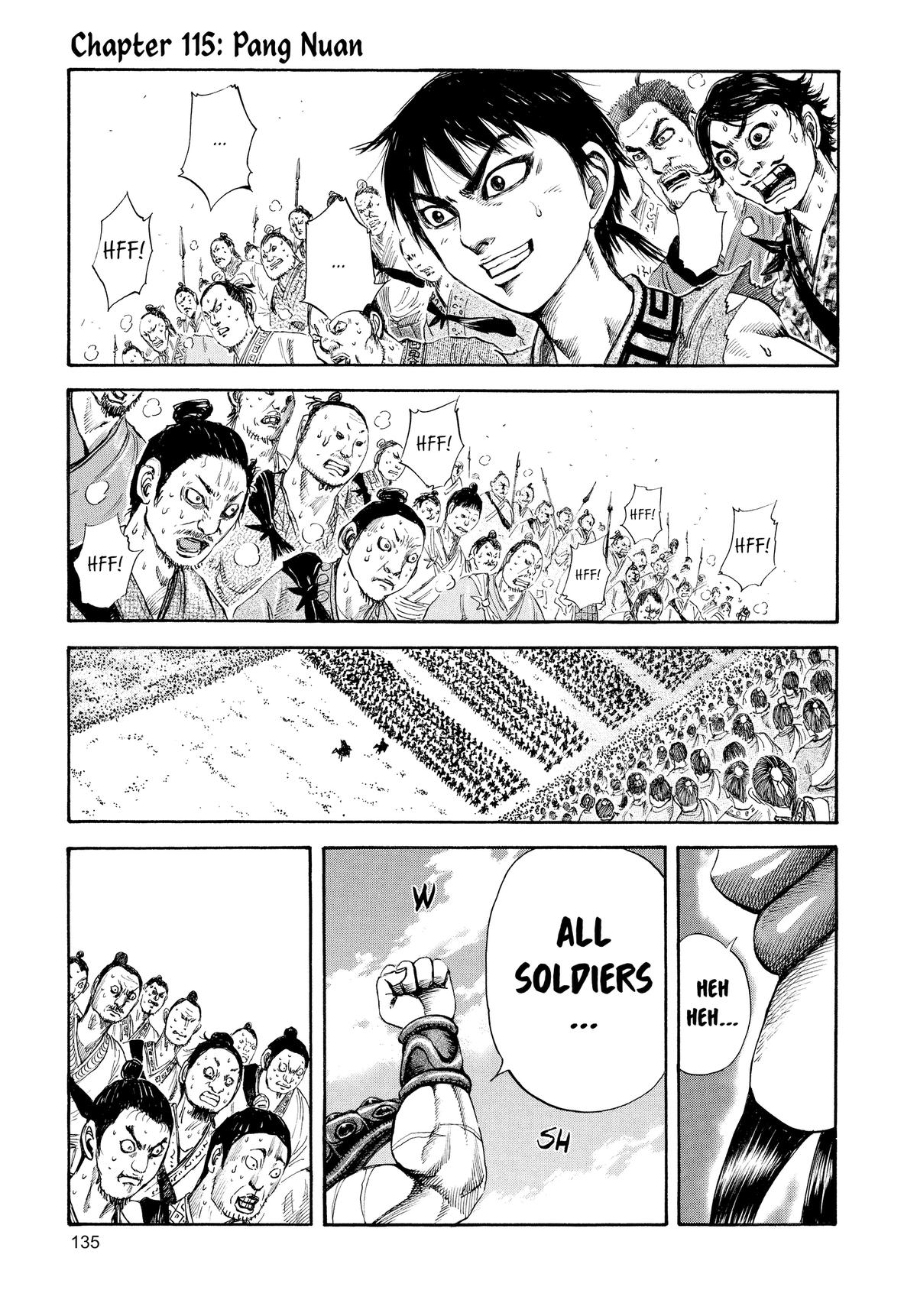 Kingdom Chapter 115 — page 1