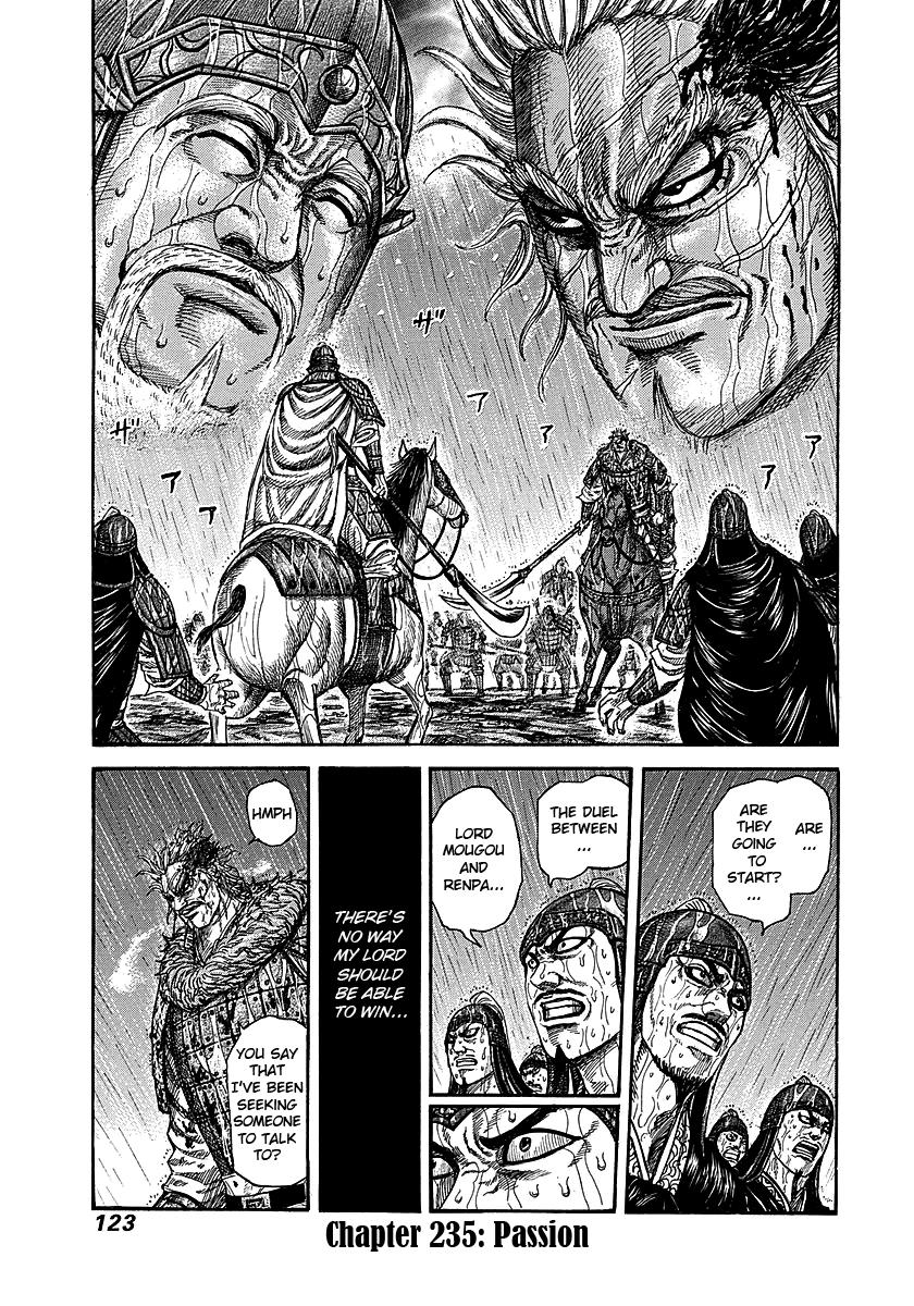 Kingdom Chapter 235 — page 1