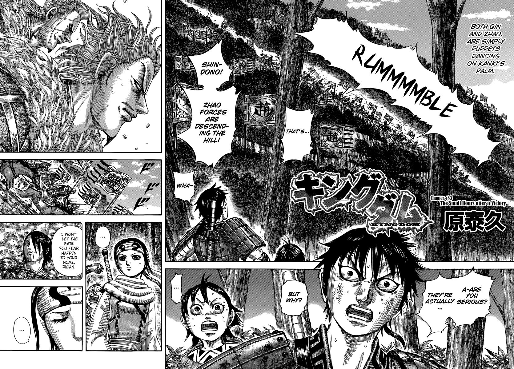 Kingdom Chapter 483 — page 2