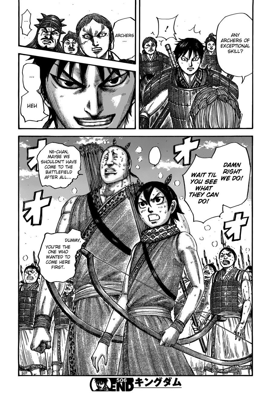 Kingdom Chapter 506 — page 18