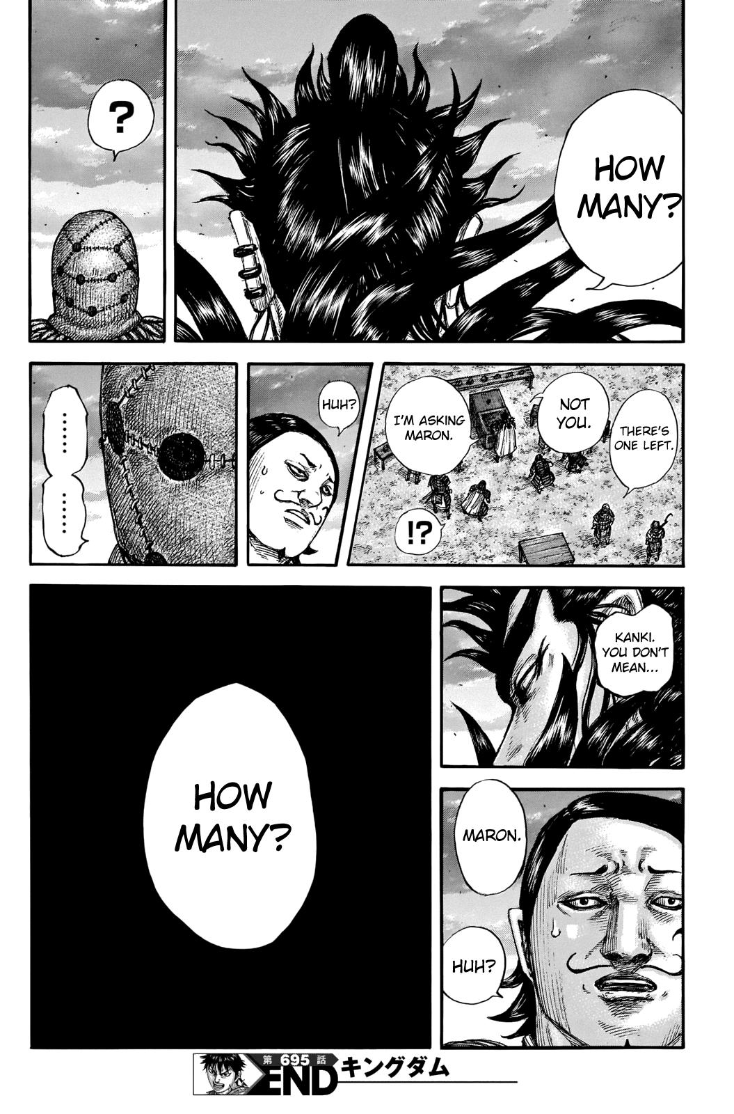 Kingdom Chapter 695 — page 21